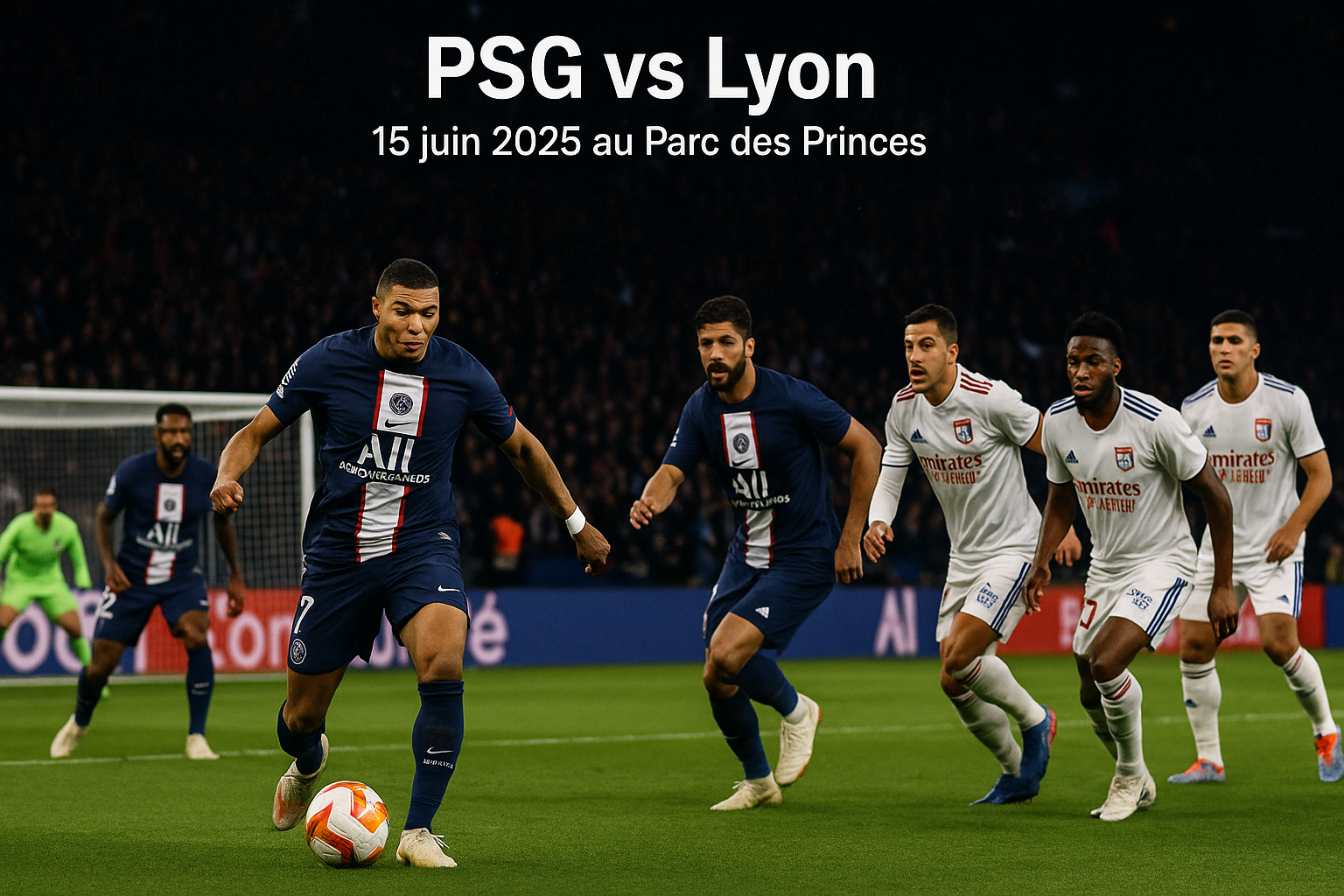 PSG contre Lyon : Le choc des titans en Ligue 1 ce 15 juin 2025 au Parc des Princes