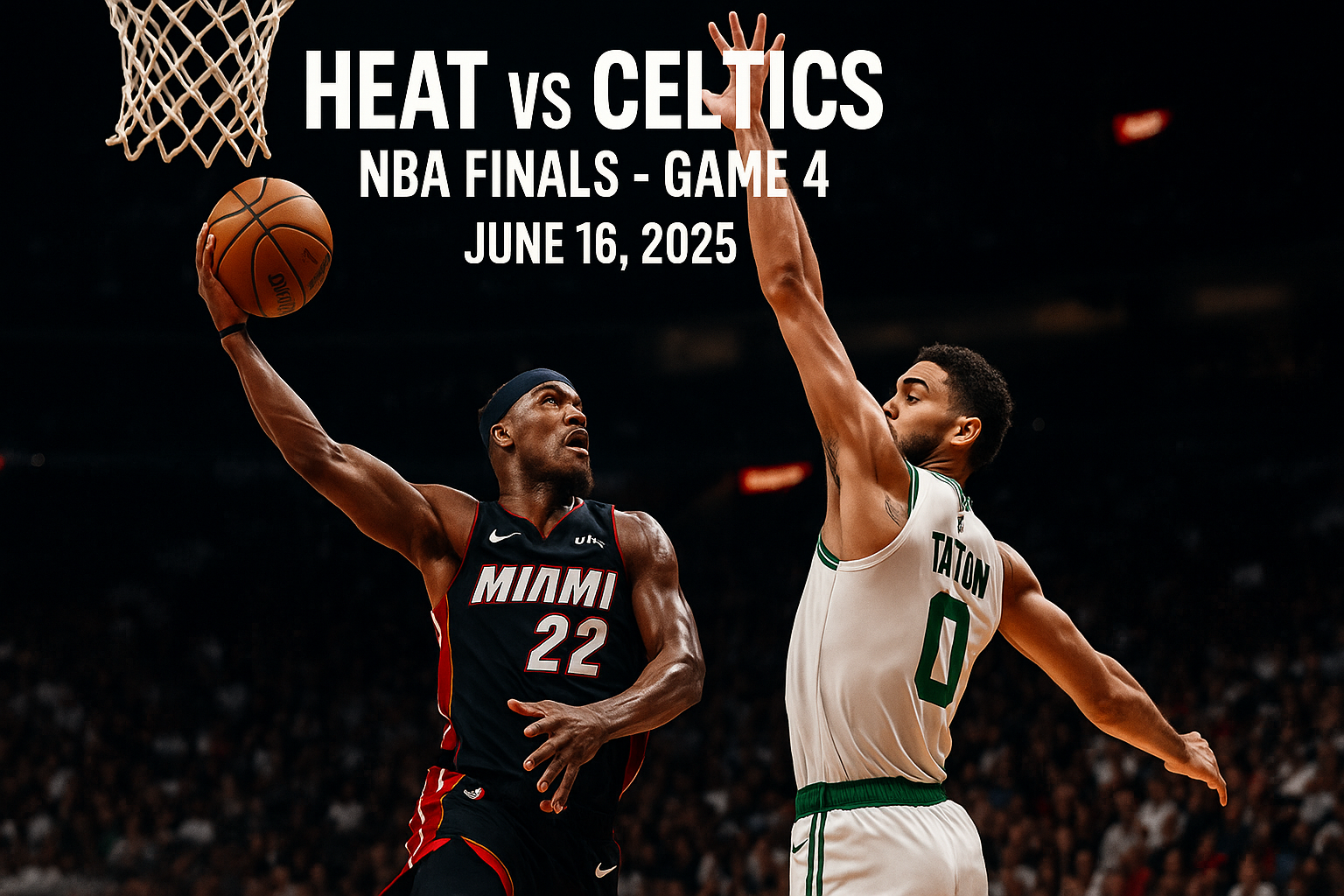 Miami Heat vs Boston Celtics : Qui dominera lors du Game 4 des Finals NBA le 16 juin 2025 ?