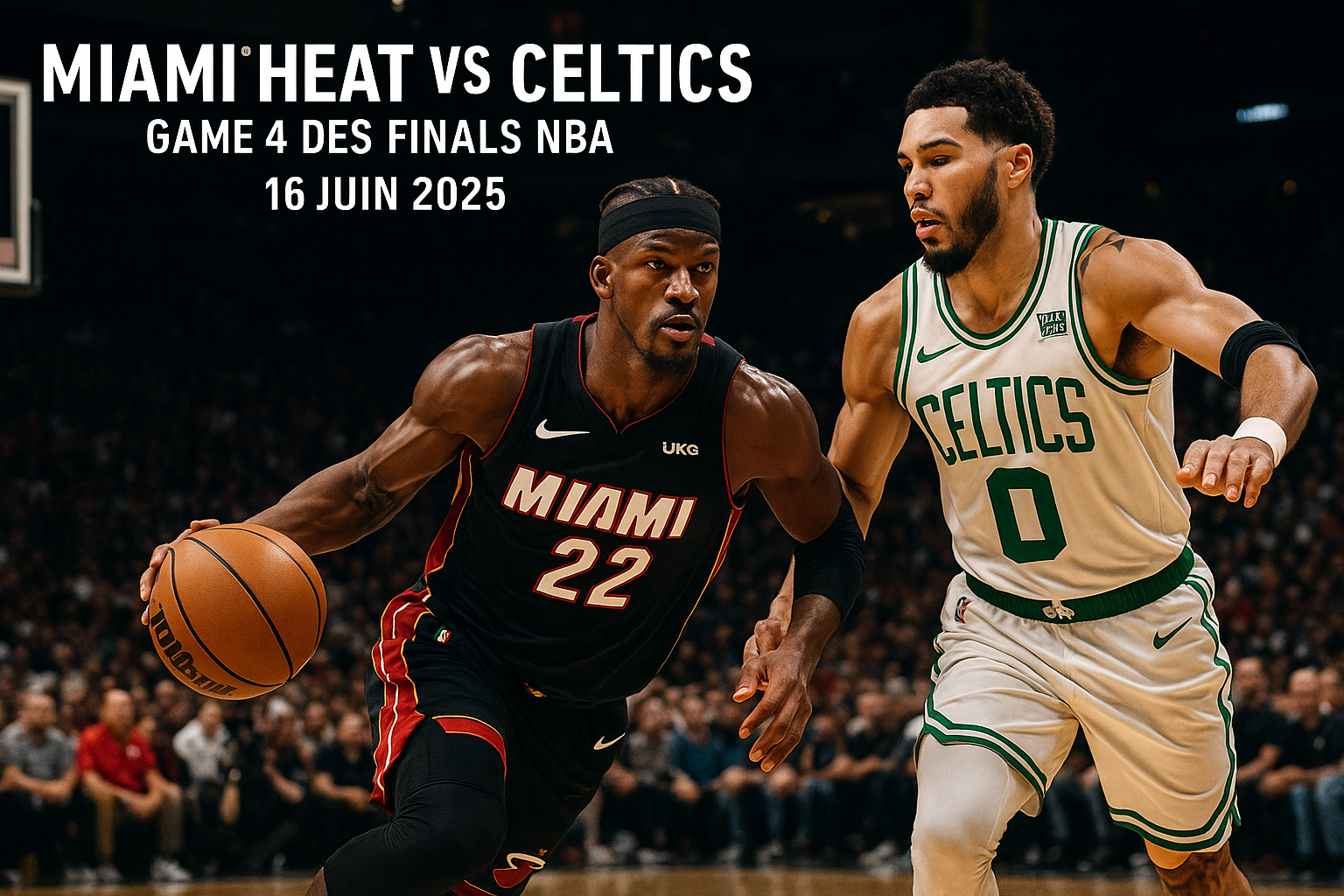 Miami Heat vs Boston Celtics : Qui dominera lors du Game 4 des Finals NBA le 16 juin 2025 ?