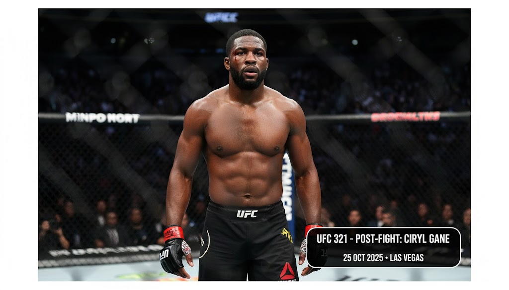 UFC Fight Night : Parier sur Gane après sa défaite contre Aspinall le 25/10 !