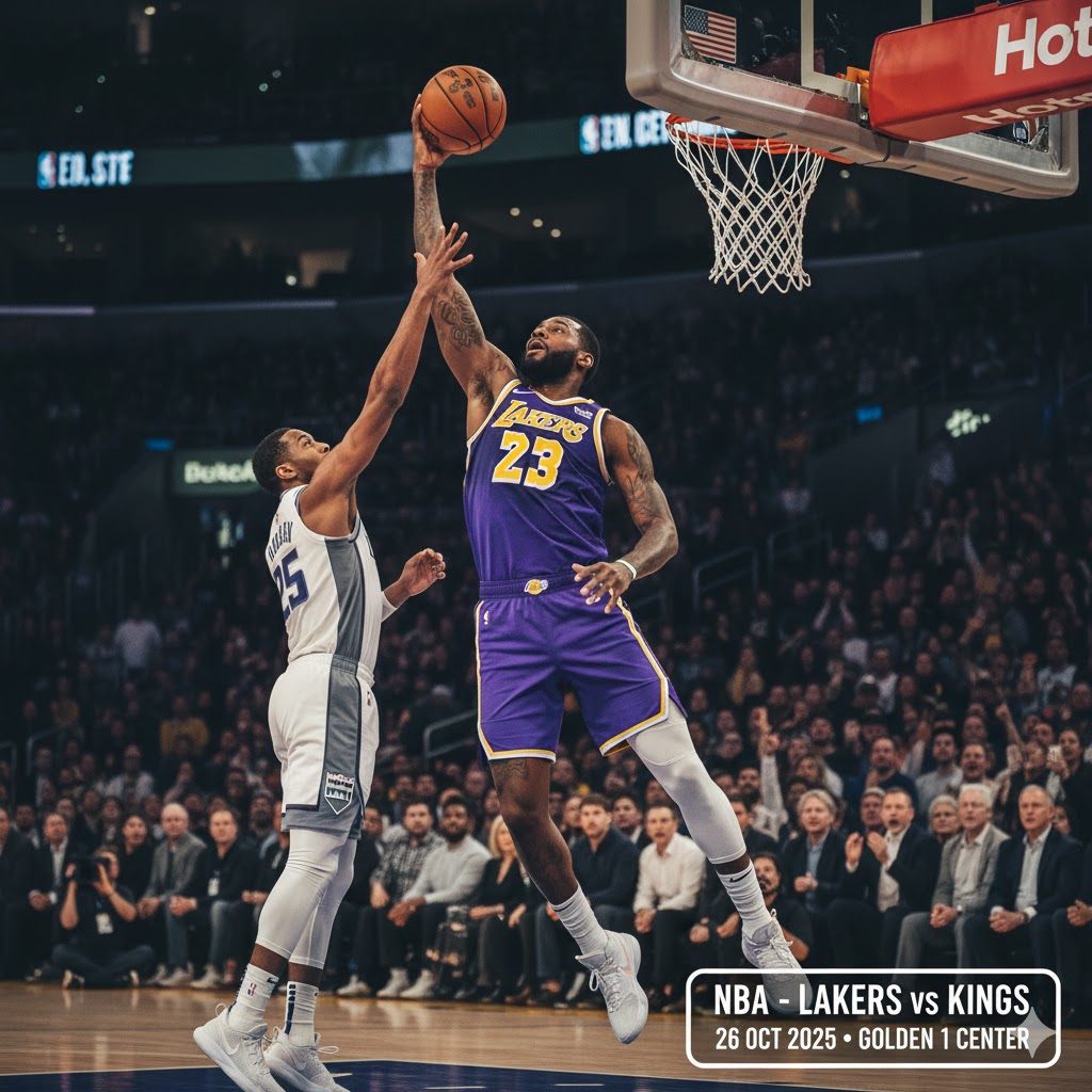 NBA 26/10 : Les Lakers favoris à Sacramento ? Analyse et cotes pour un gros pari.