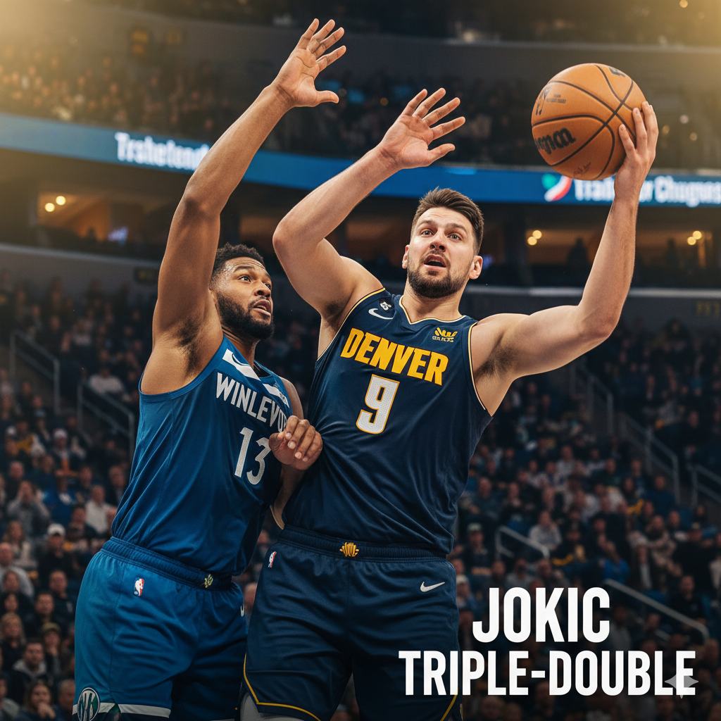 NBA 27/10 : Denver vs Minnesota, le pari sûr sur Jokic Triple-Double !