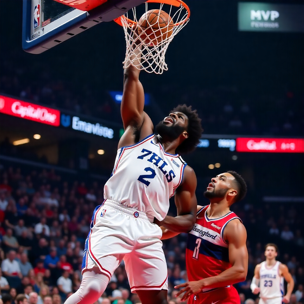 NBA 28/10 : Washington-Phila ! Embiid en mode MVP ? Le pari sur la performance.