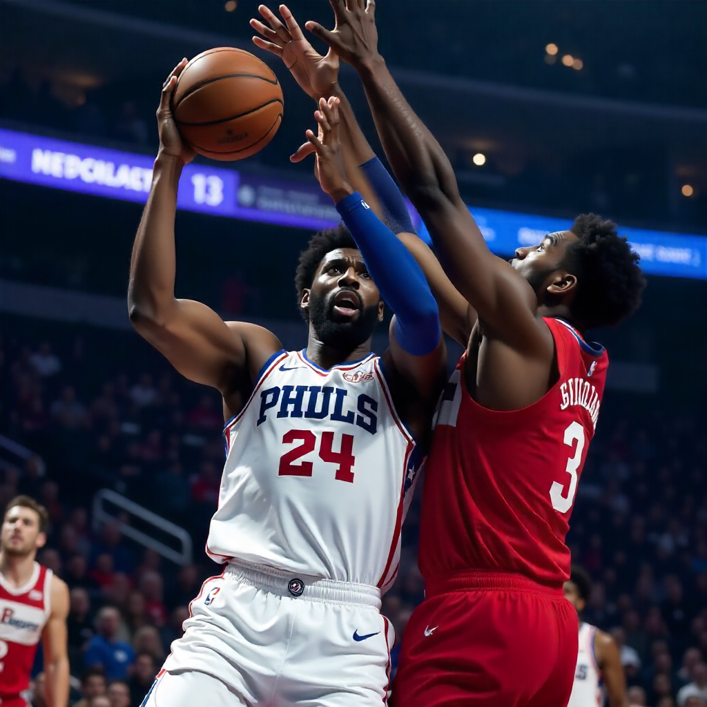 Washington-Phila (28/10) : Embiid en mode MVP ! Le pari performance sur le pivot camerounais.