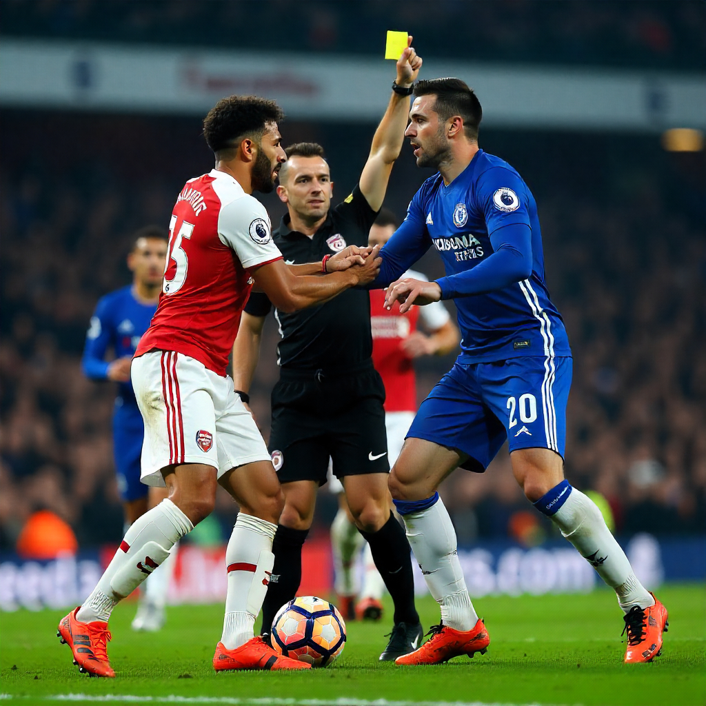 Foot : Arsenal vs Chelsea (29/10) ! Le prono sur le nombre de cartons au derby de Londres.