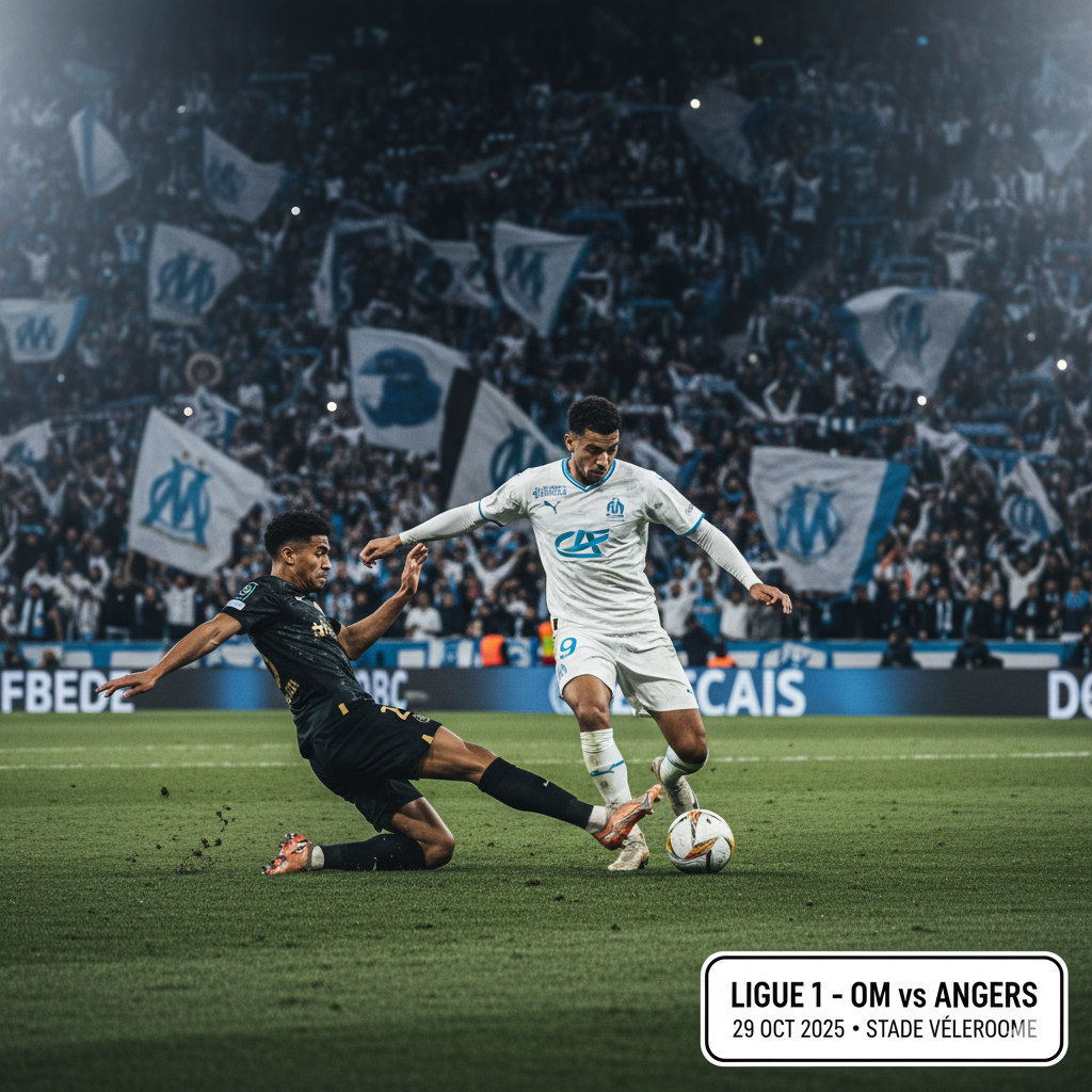 Pronostic Ligue 1 : Marseille-Angers le 29/10, la passe de 3 pour l'OM ?