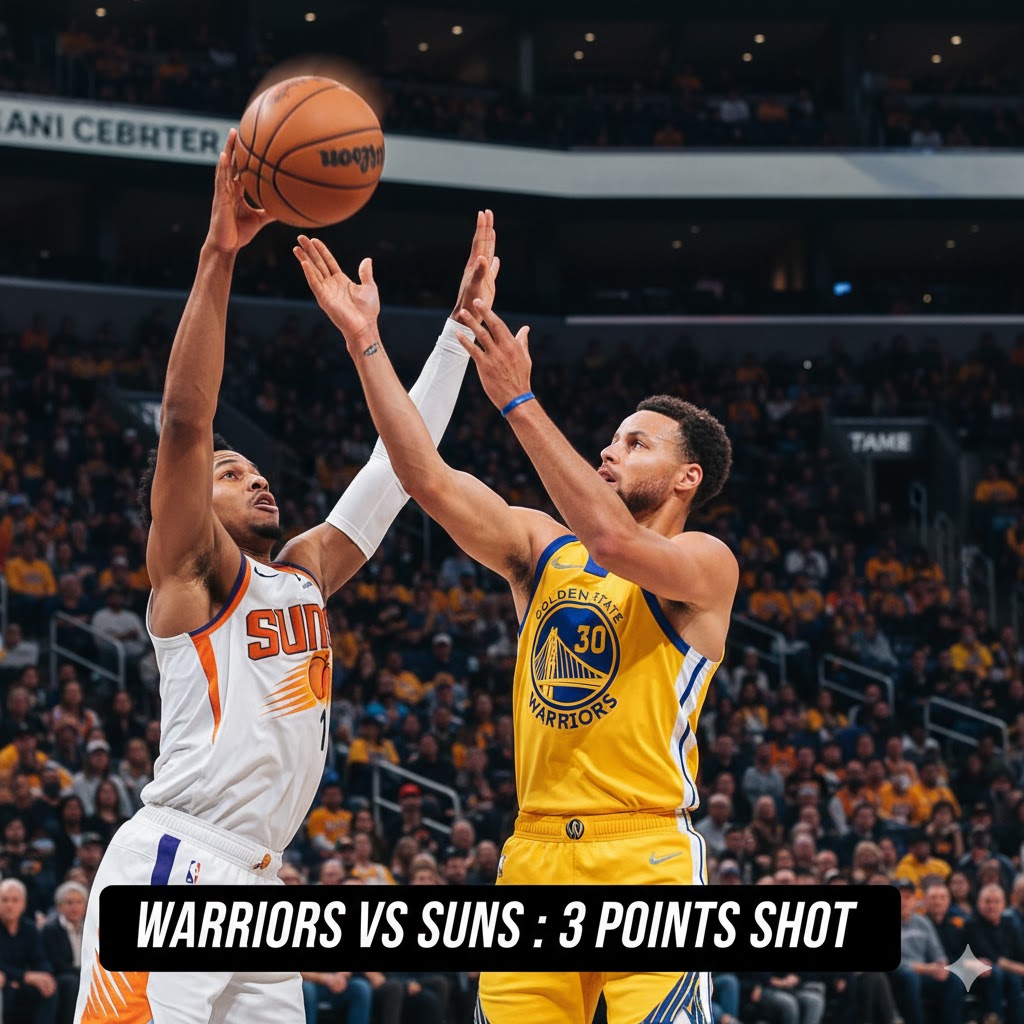 NBA 29/10 : Warriors-Suns, le duel des shooteurs ! Le pari sur le total de 3 points.