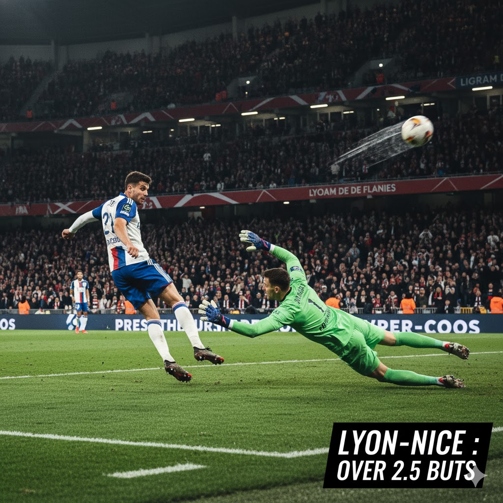 Foot : Lyon-Nice le 30/10, pari sur les buts ! L'attaque lyonnaise va-t-elle rugir ?