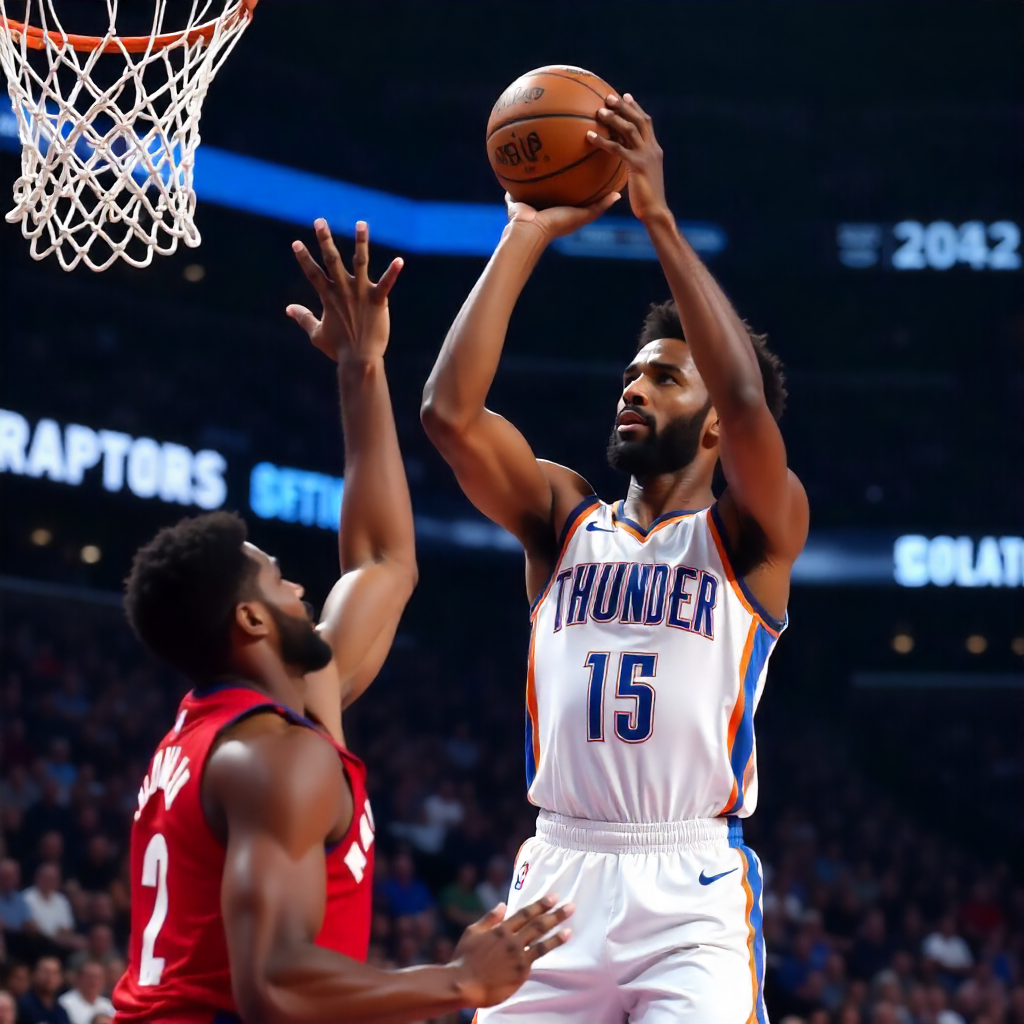 NBA : Thunder vs Raptors (2/11) : Notre pari combiné sur la victoire d'OKC et Shai G.A. Over 28.5 Pts.