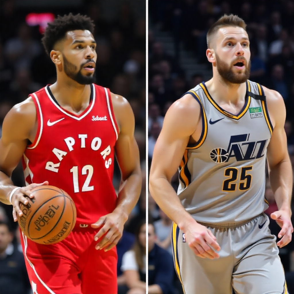 Toronto Raptors vs Utah Jazz : Bataille de l'Ouest à Salt Lake City ce 12 novembre !